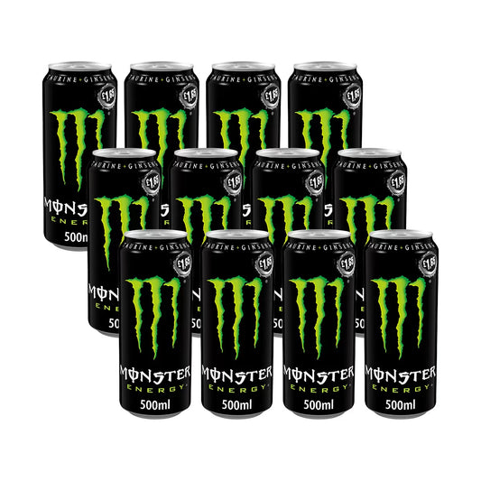 Monster Energy PM £1.75, 12 x 500ml - Bulkbuydirect