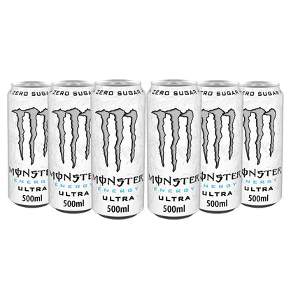 Monster Zero Sugar Energy Ultra, PM£1.65, 12 x 500ml - Bulkbuydirect
