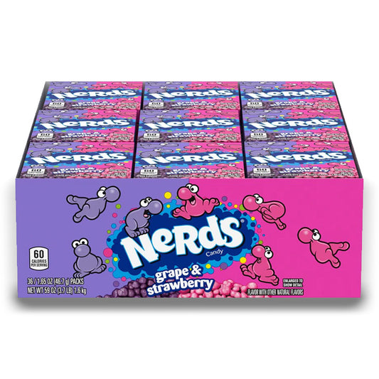 Nerds Candy Grape & Strawberry Candy 46.7g (case of 36)