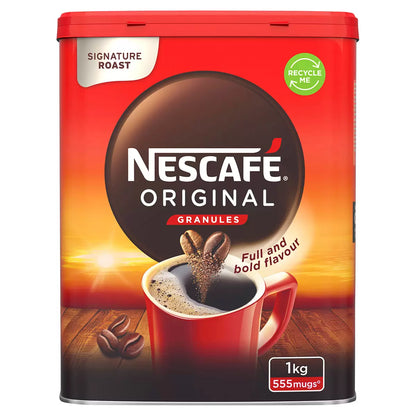 Nescafé Original Instant Coffee Granules, 1kg - Bulkbuydirect