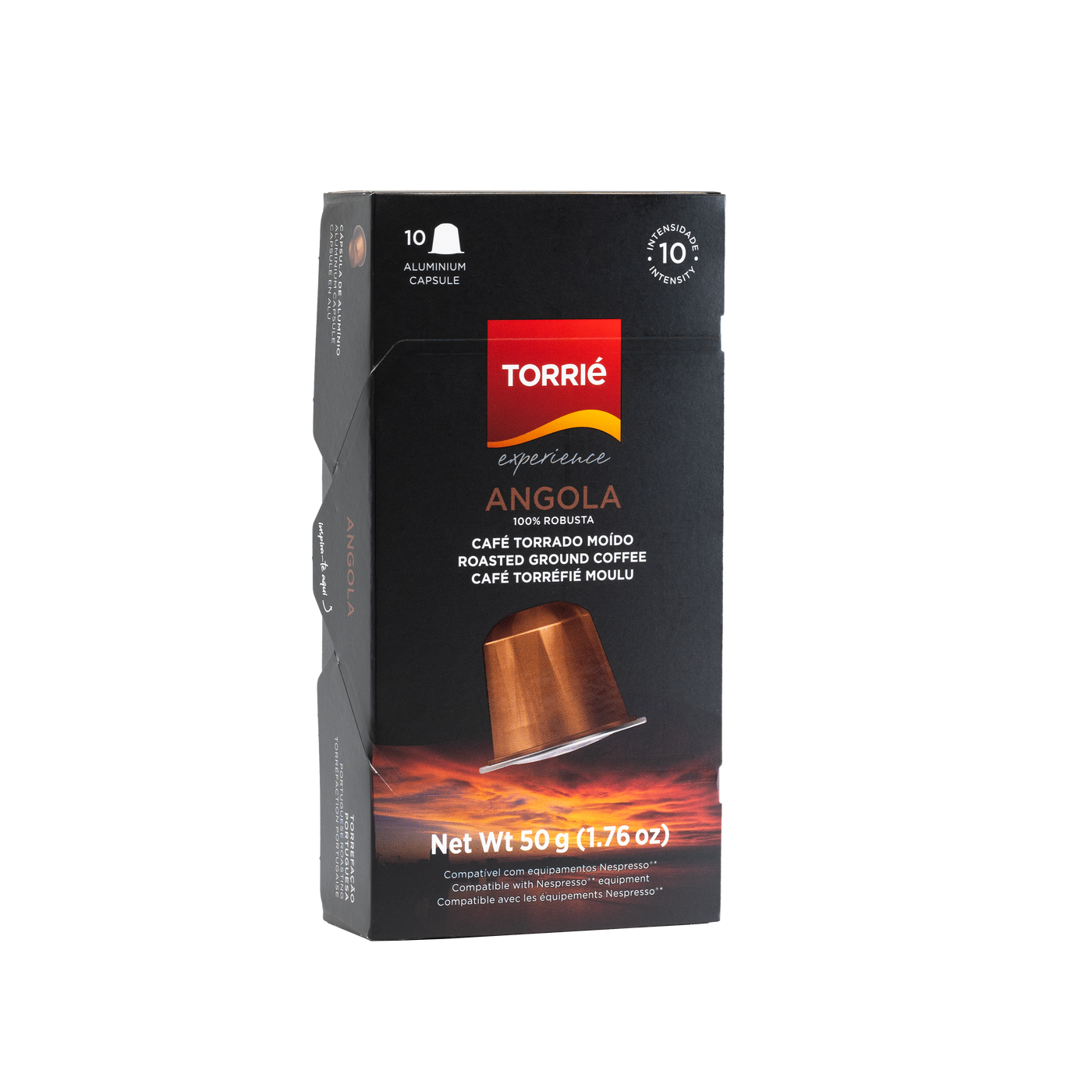 Nespresso Compatible Angola Robusta Coffee 10 Capsules (Pack of 1) - Bulkbuydirect