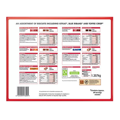 Nestle Big Biscuit Box Kitkat & Friends, 69 Bars - Bulkbuydirect