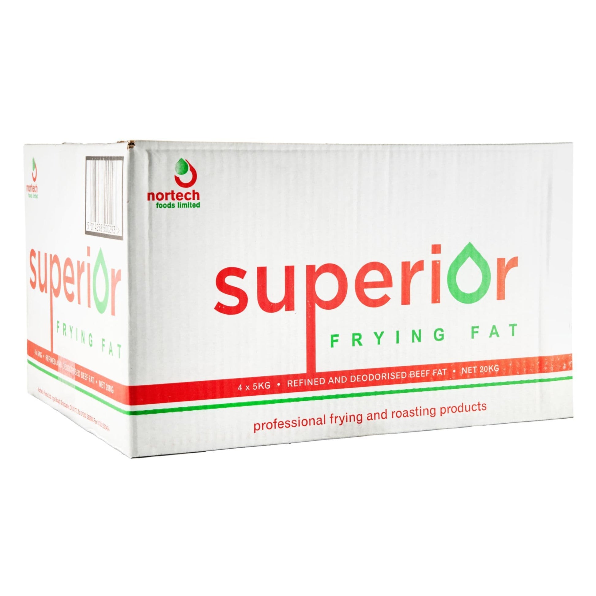 Nortech Foods Limited Superior Beef Dripping Frying Fat, 20kg - Bulkbuydirect