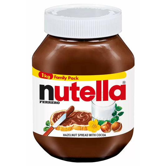 Nutella Hazelnut Spread, 1kg - Bulkbuydirect