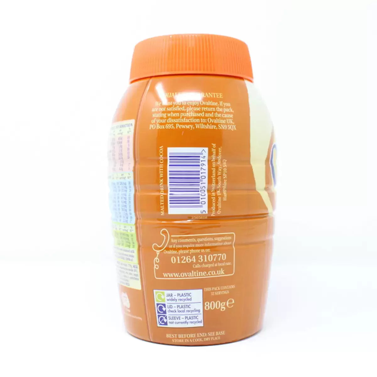 Ovaltine Original, 800g - Bulkbuydirect