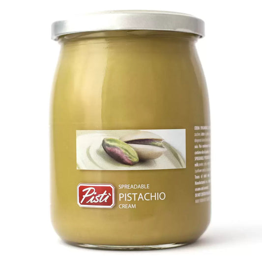 Pisti Sicilian Pistachio Cream Spread, 600g - Bulkbuydirect