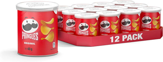 Pringles Original 40g, Pack of 12 - Bulkbuydirect
