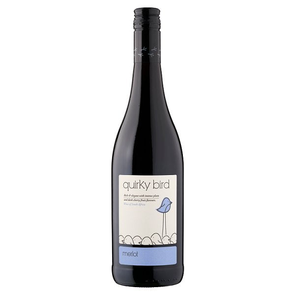 Quirky Bird Merlot 75cl (Pack of 6) - Bulkbuydirect