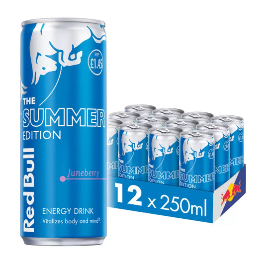 Red Bull Juneberry Edition, 12 x 250ml - Bulkbuydirect
