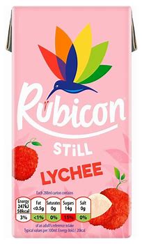 Rubicon Still Lychee 27x288ml