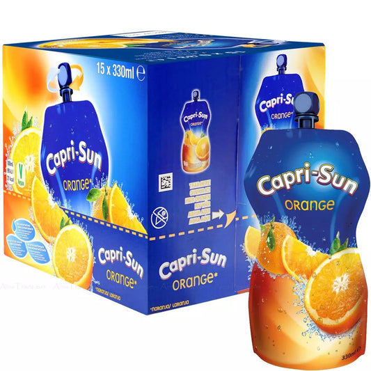 Capri Sun Orange Juice Drink - 15 x 330ml Pack