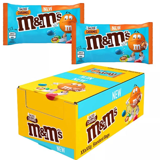 M&M's Salted Caramel & Milk Chocolate Bag 36g (case of 24)