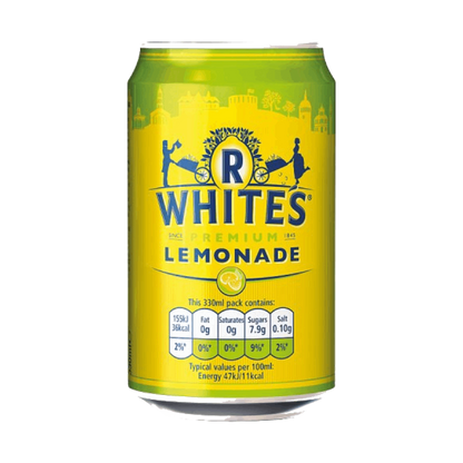 R.Whites Lemonade 24x330ml - Bulkbuydirect