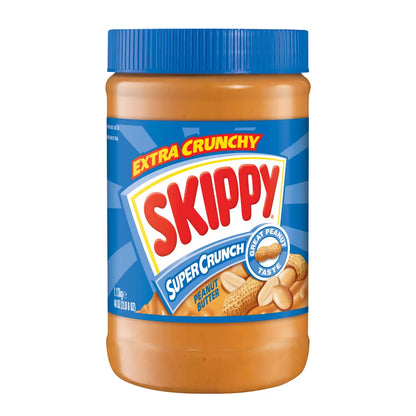 Skippy Extra Crunchy Super Crunch Peanut Butter, 1.13kg - Bulkbuydirect