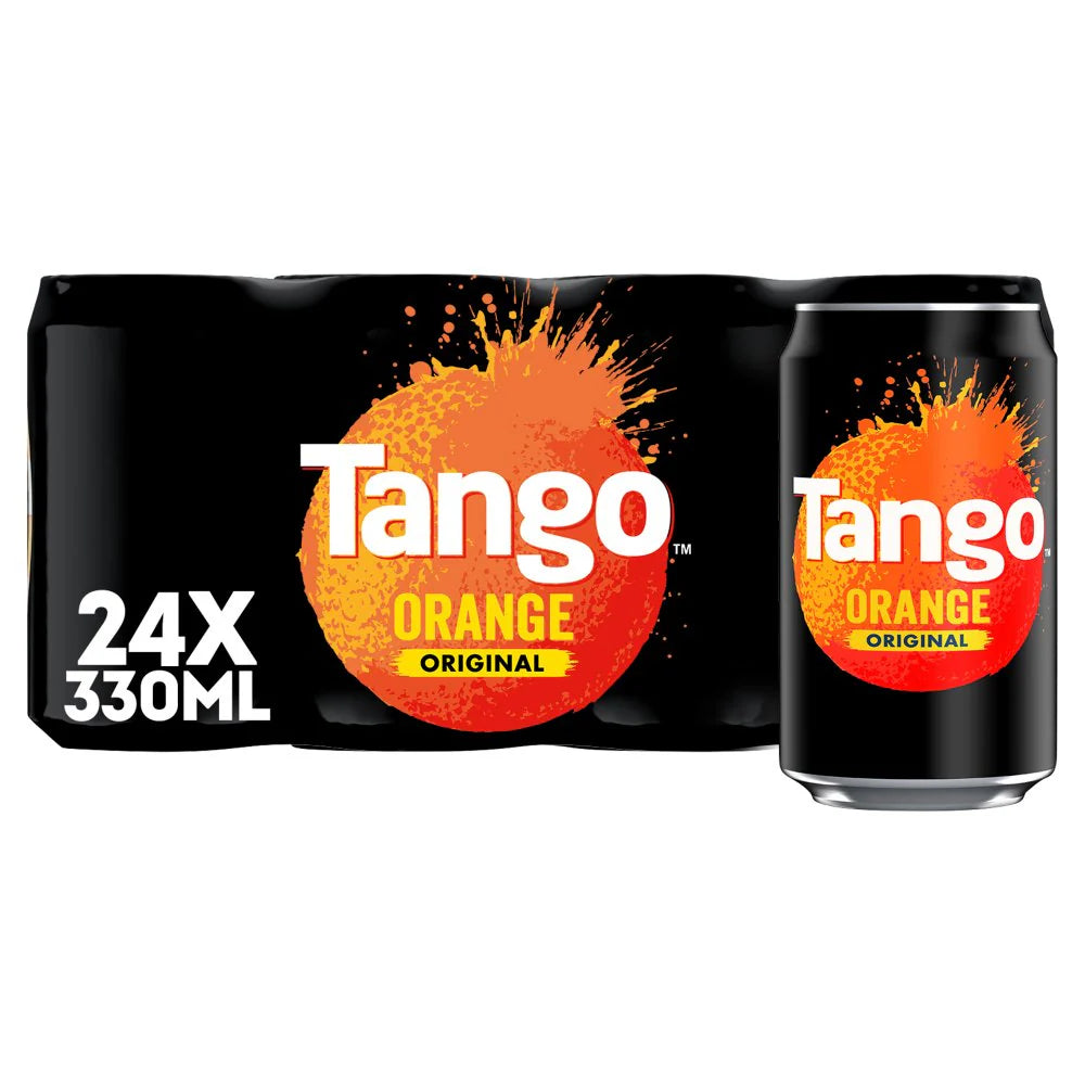 Tango Orange Original 330ml, Case of 24 - Bulkbuydirect