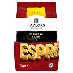Taylors of Harrogate Espresso Beans Roast Coffee 1kg (Pack of 1)