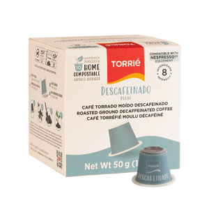 100% Home Compostable Nespresso Compatible Decaf Coffee 10 Capsules (Pack of 1) - Bulkbuydirect