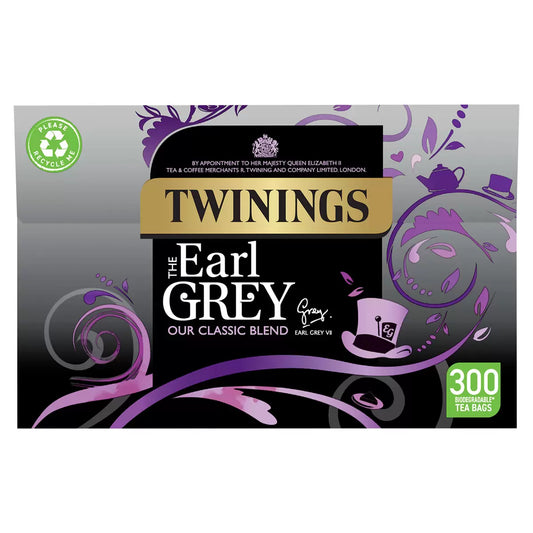 Twinings Earl Grey Tea Bags, 300 Pack - Bulkbuydirect