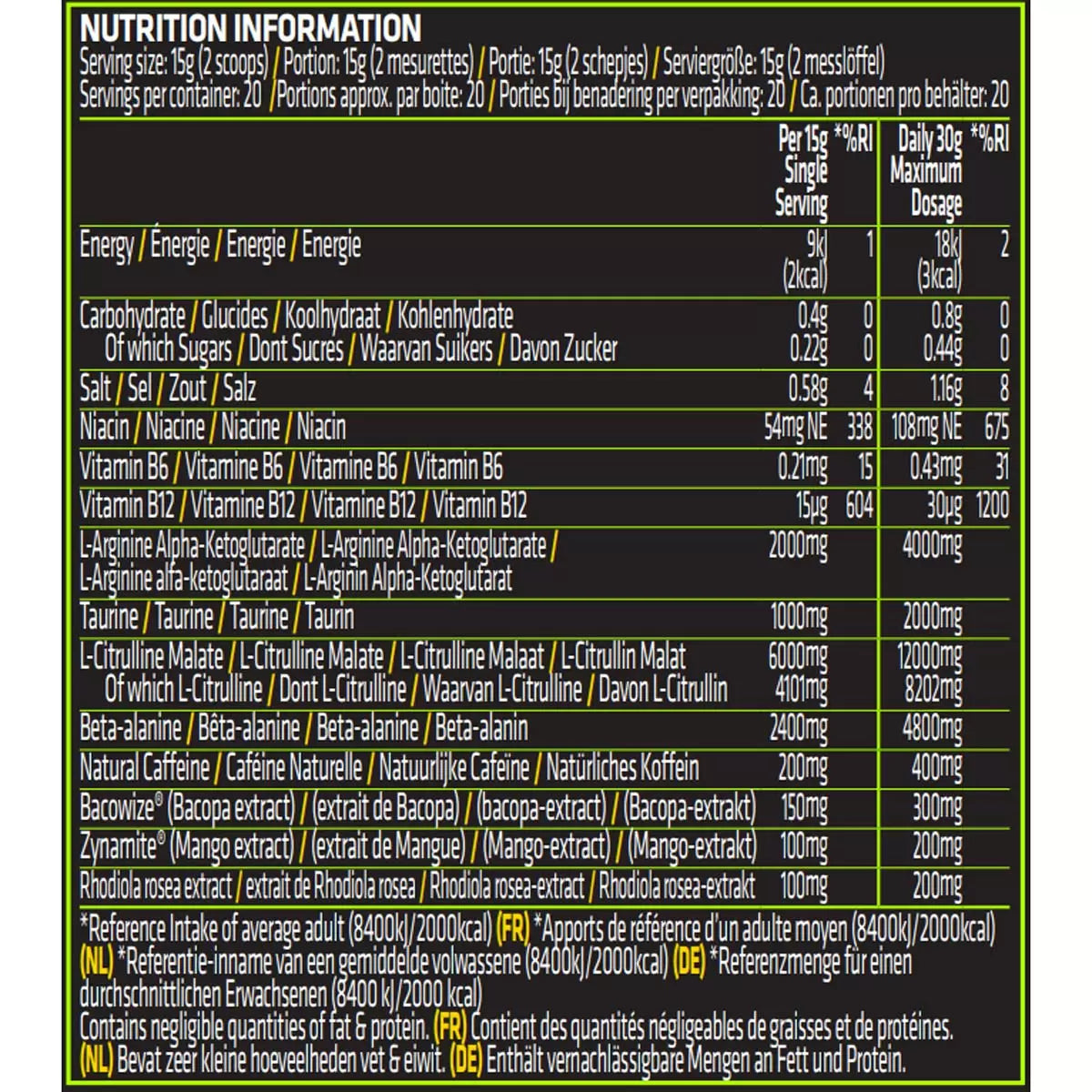 USN B4 Bomb Pre-Workout Cherry, 300g - Bulkbuydirect