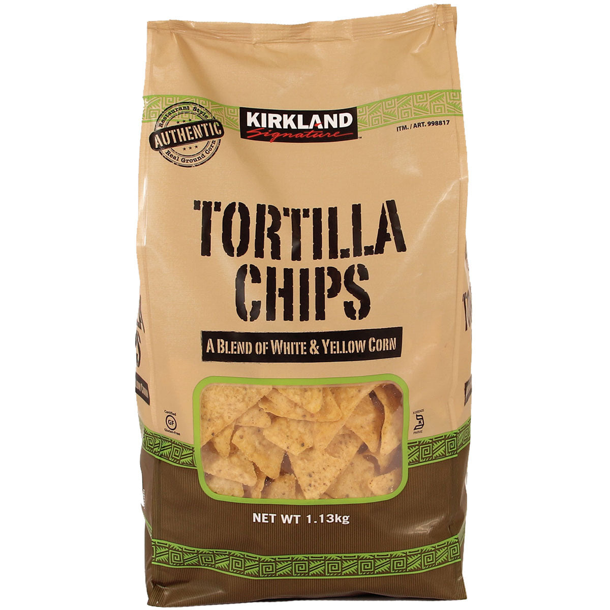 Kirkland Signature Tortilla Chips 1.13kg - Crunchy Fiesta in Every Bite